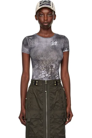 Diesel Gray T-Uncski T-Shirt