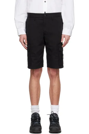Stone Island Black Patch Shorts