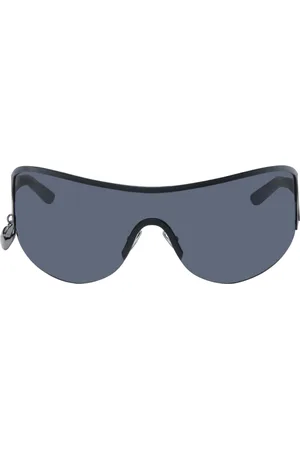 Acne Studios Black Metal Frame Sunglasses