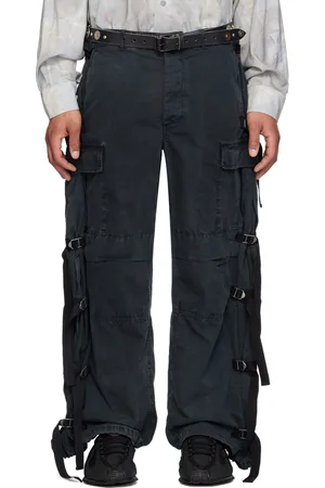 MAGLIANO Black Strap Cargo Pants