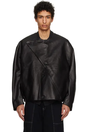 T/SEHNE Lock Leather Jacket