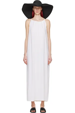 Max Mara White Garda Midi Dress