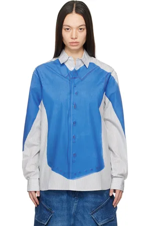 J.W.Anderson White & Blue Trompe L