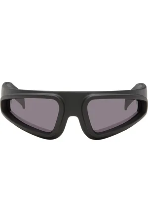 Rick Owens Black Ryder Sunglasses