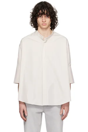 Ami Off-White Oversized Shirt
