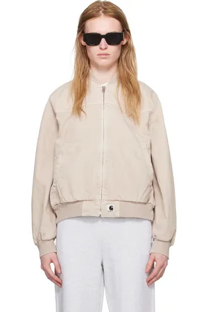 Carhartt Beige OG Santa Fe Bomber Jacket