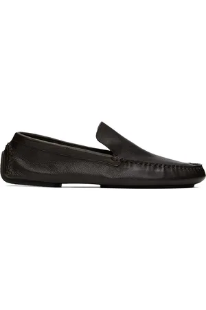 The Row Brown Lucca Loafers