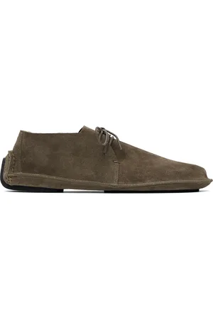 The Row Taupe Lucca Desert Boots
