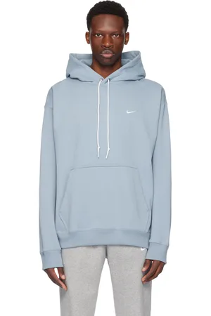 Nike Blue Solo Swoosh Hoodie