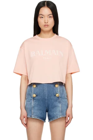 Balmain Pink Vintage T-Shirt