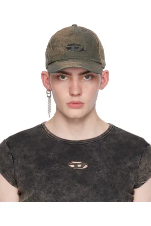 Diesel SSENSE Exclusive Brown Treated Cap
