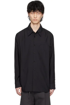 LEMAIRE Black Double Pocket Shirt