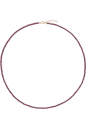 JIA JIA Red January Birthstone Necklace