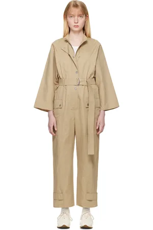 Max Mara Tan Fasto Jumpsuit