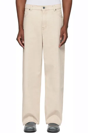 OUR LEGACY Beige Fatigue Cut Jeans