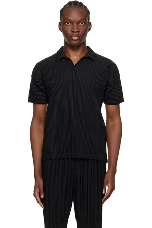 Issey Miyake Black Basics Polo