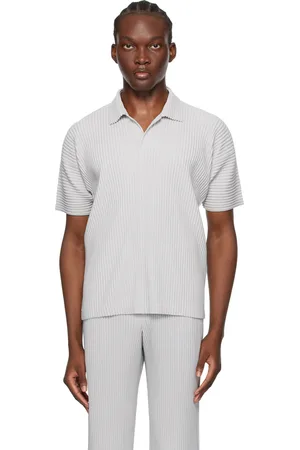 Issey Miyake Gray Basics Polo