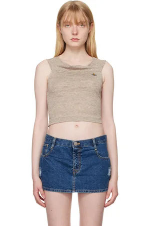 Vivienne Westwood Beige Valentina Tank Top