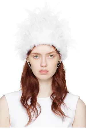 Nicklas Skovgaard SSENSE Exclusive White Cap #601 Beanie