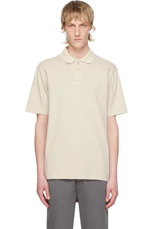 HUGO BOSS Beige Embroidered Polo