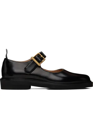 Thom Browne Black Micro Sole Thom John Loafers
