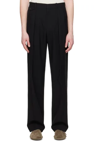 The Row Black Marcello Trousers