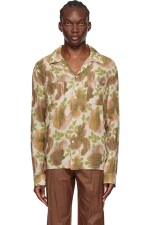 OUR LEGACY Beige Heusen Shirt