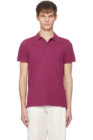 Tom Ford Purple Tennis Polo