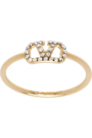 VALENTINO GARAVANI Gold VLogo Signature Ring
