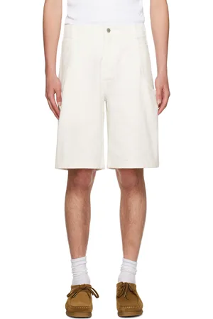 AMOMENTO Cut-Out Denim Shorts