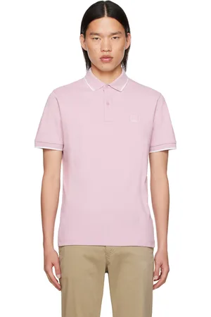 HUGO BOSS Pink Patch Polo
