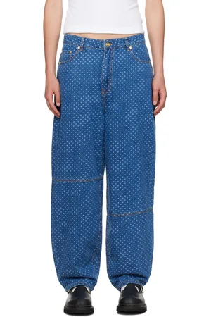 Ganni Blue Stary Jeans