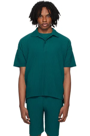 Issey Miyake Green Monthly Color May Polo
