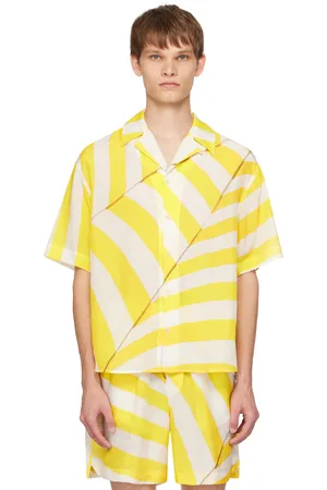 Eytys Yellow & White Alonzo Shirt