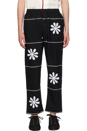 HARAGO Appliqué Trousers