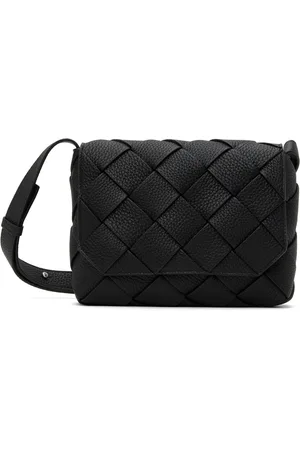 Bottega Veneta Black Diago Bag