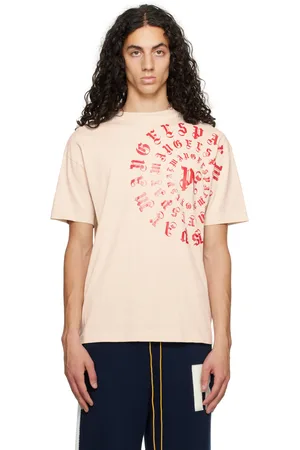 Palm Angels Beige Vertigo T-Shirt