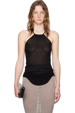 Rick Owens Black Porterville Skorpio Tank Top