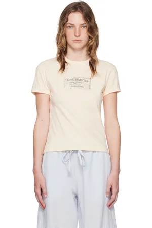 Acne Studios Orange Printed T-Shirt