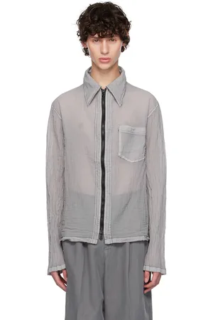 Hope Gray See-Through Shirt