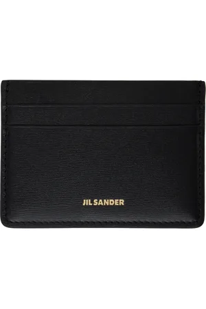 Jil Sander Black Credit Card Holder