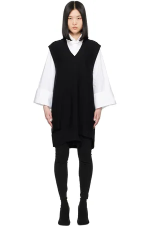 Maison Margiela Black Boxy Minidress