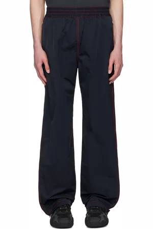 Bottega Veneta Navy Zip Sweatpants