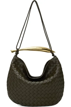 Bottega Veneta Khaki Medium Sardine Bag