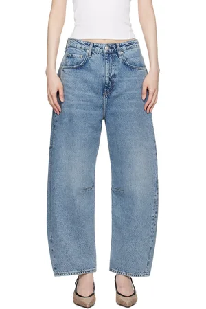 RAG&BONE Blue Charlie Barrel Jeans