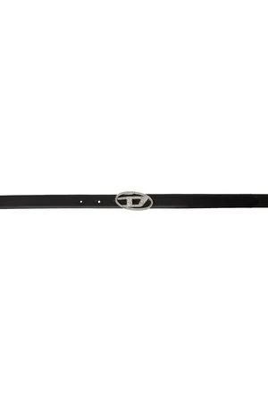 Diesel Black Oval D-Logo B-1 Belt