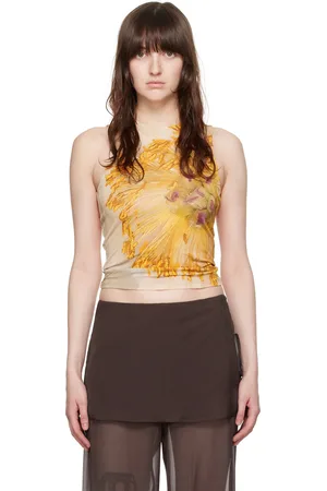 Paloma Wool Beige Peonia Tank Top