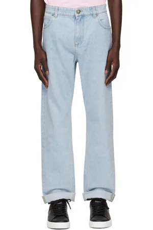 Balmain Blue Regular-Fit Jeans