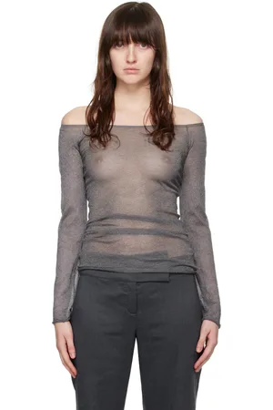 Paloma Wool Gray Kelly Long Sleeve T-Shirt