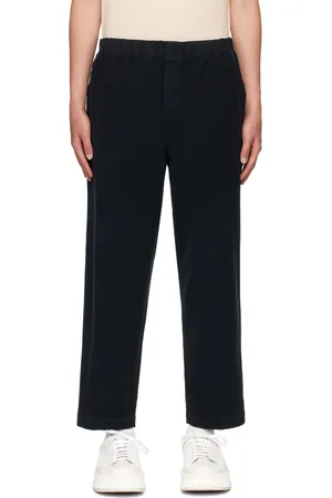 BARENA Navy Cordier Trousers